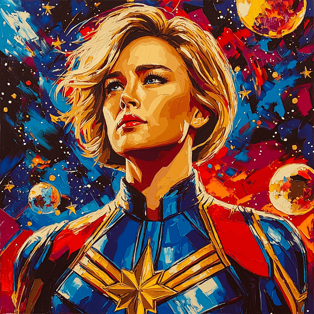 Brie Larson: Shattering Limits As Captain Marvel Paint By Numbers