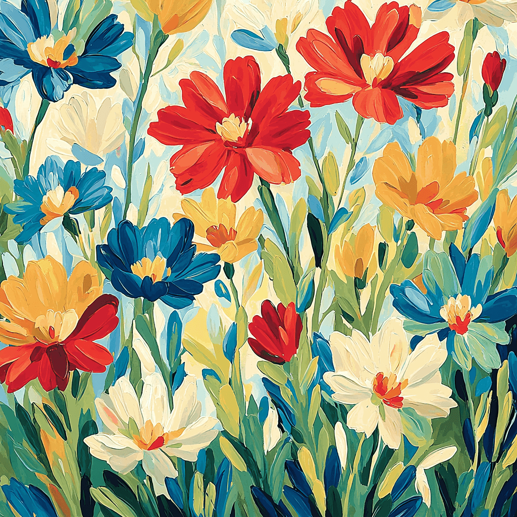 Henri Matisse Inspired Dance Of The Flowers Paint By Numbers Art