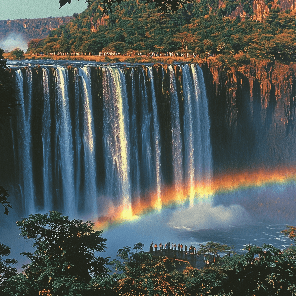 Victoria Falls - Zimbabwe/Zambia Number Painting