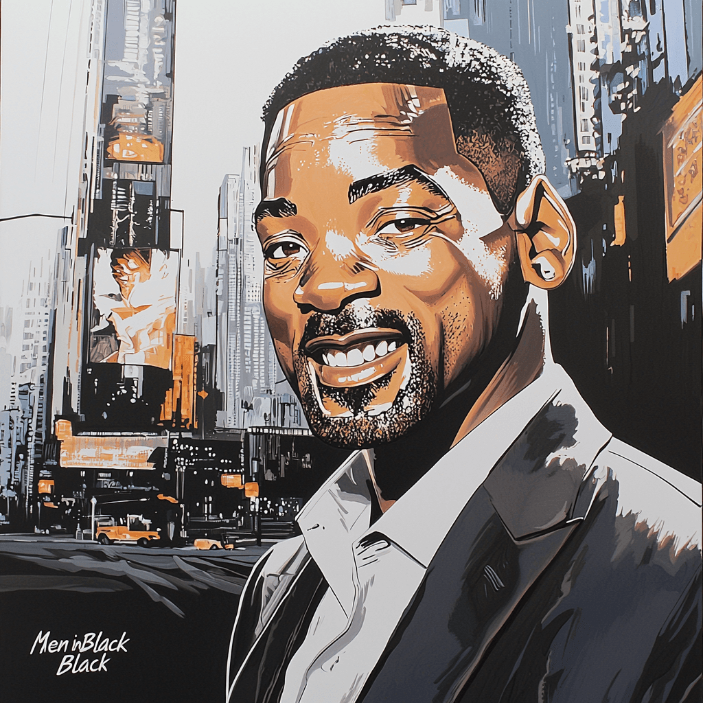 Will Smith: The Charismatic King Of Comedy And Drama Paint By Color