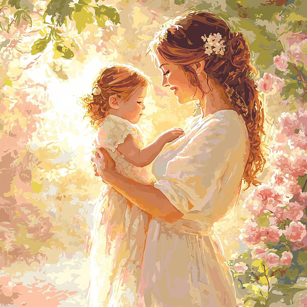 Embraced By Love Painting Number Kit