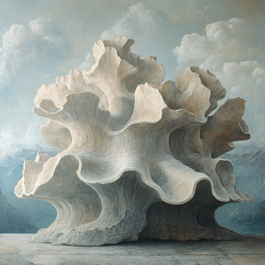 Michelangelo Inspired Celestial Coral Numbered painting kits