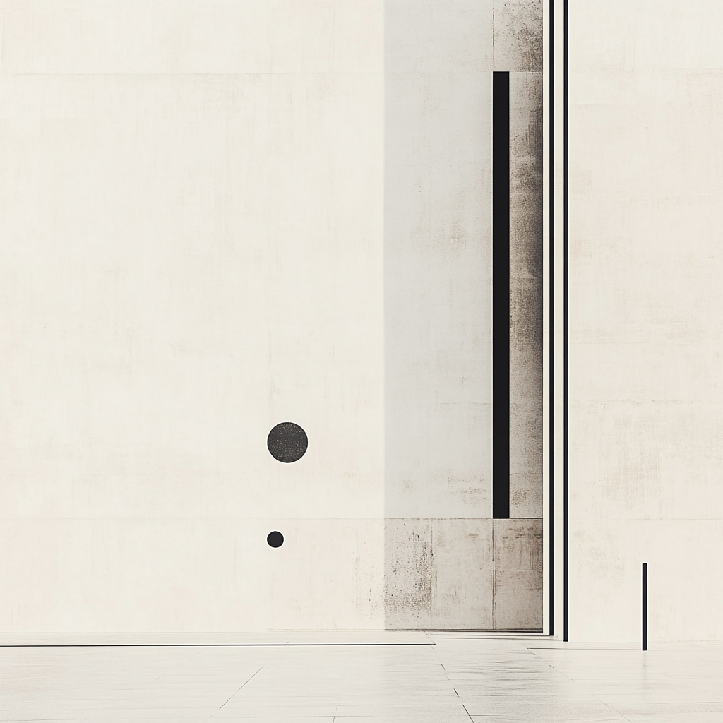 Kazimir Malevich Inspired White Silence Grid painting number kit