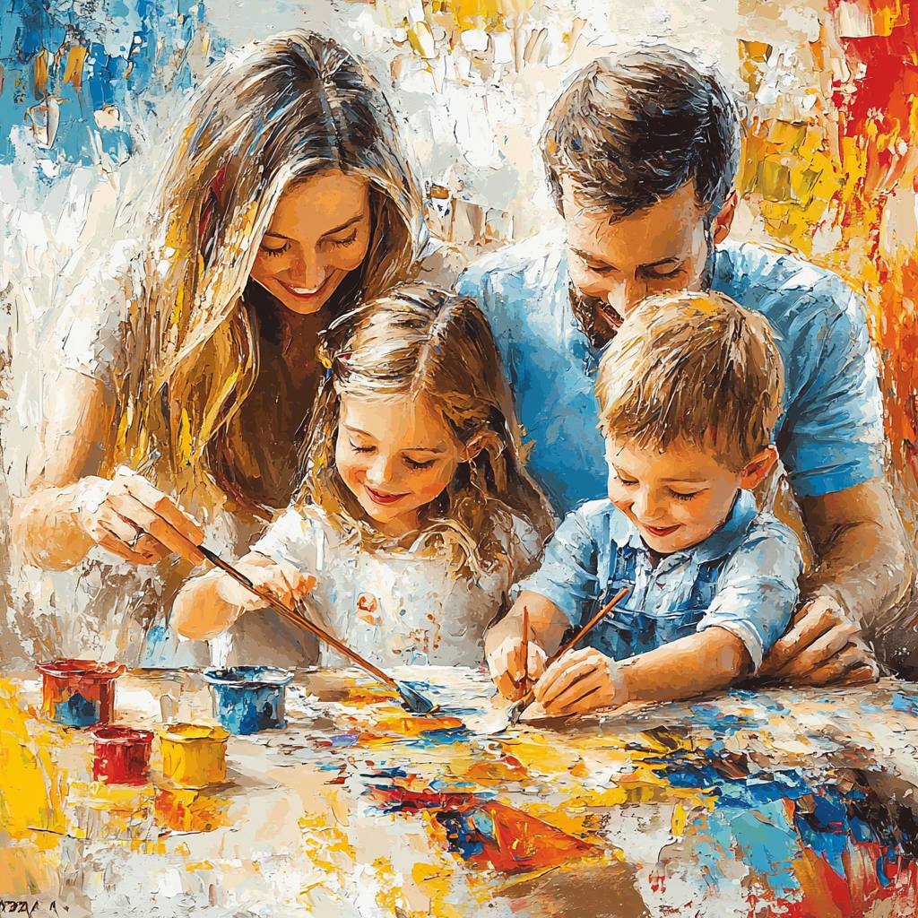 Making Memories Together Painting By Numbers Kit