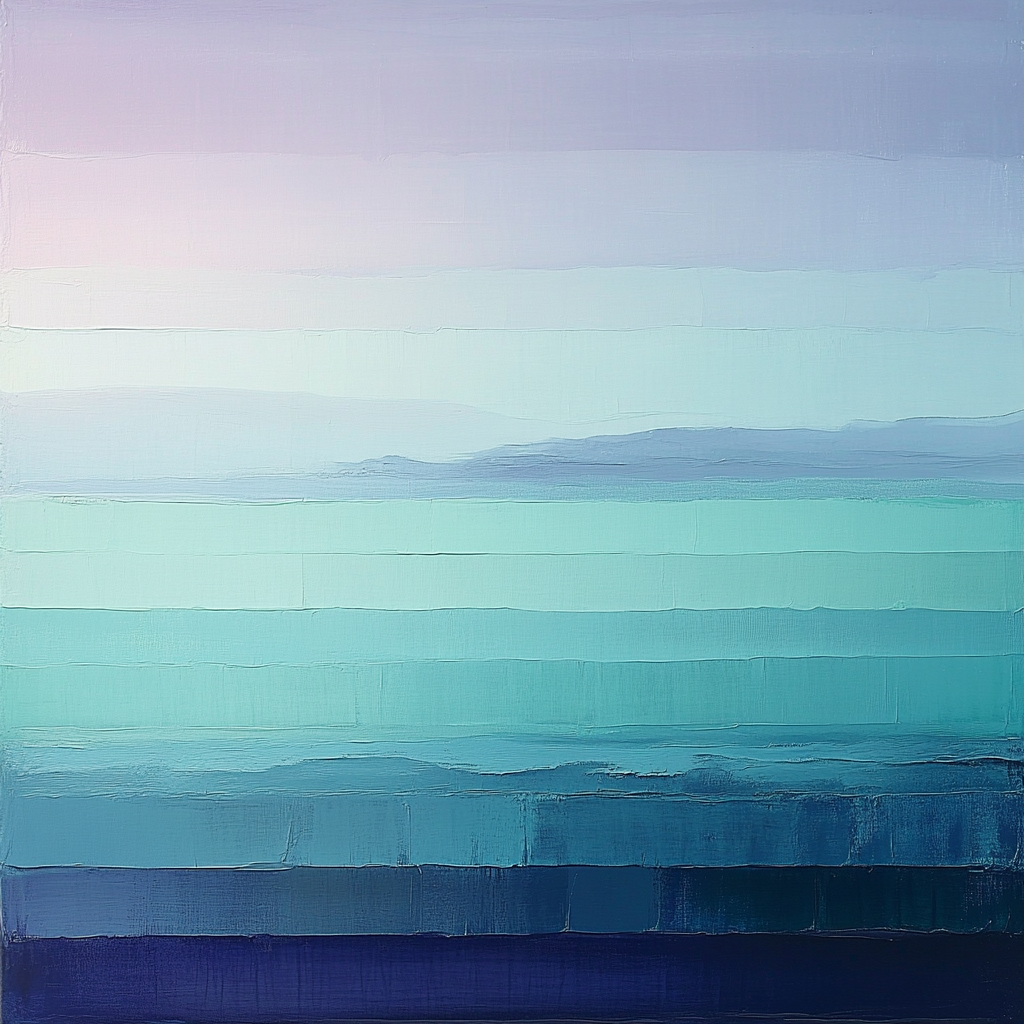 Mark Rothko Inspired Auroral Memory Painting by numbers kit