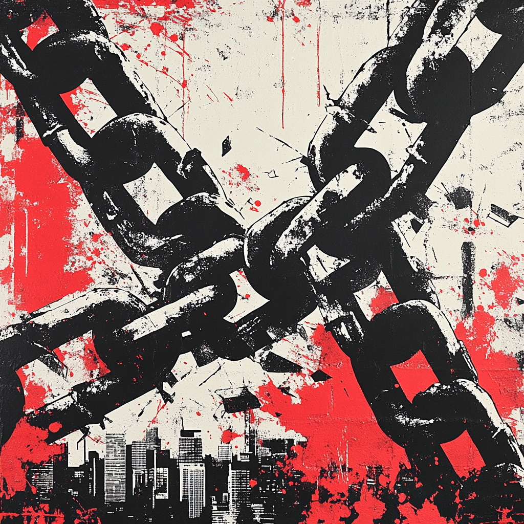 Banksy Inspired Urban Resistance Paint by numbers kits