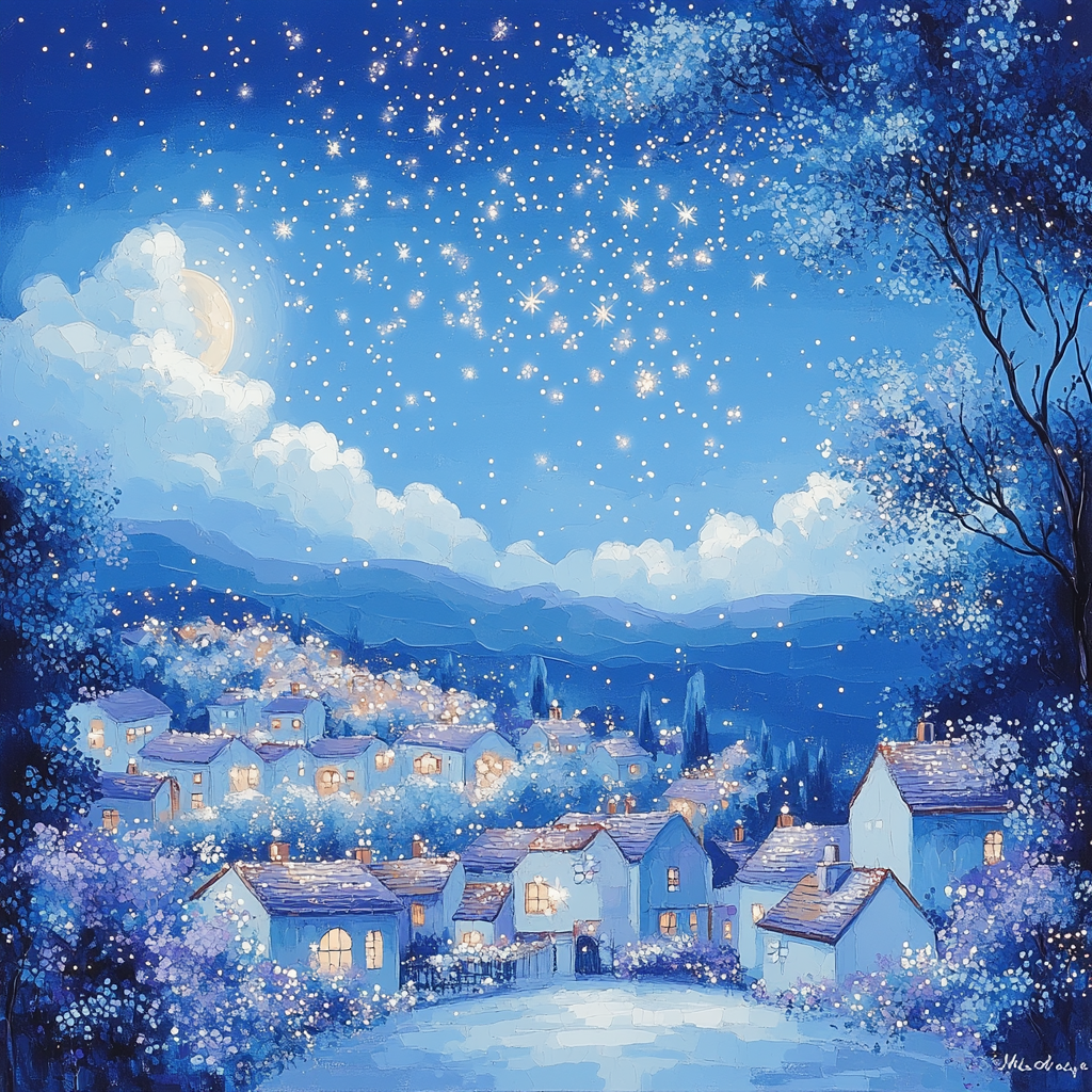 Merryweather Sparkle Night Paint by numbers kits