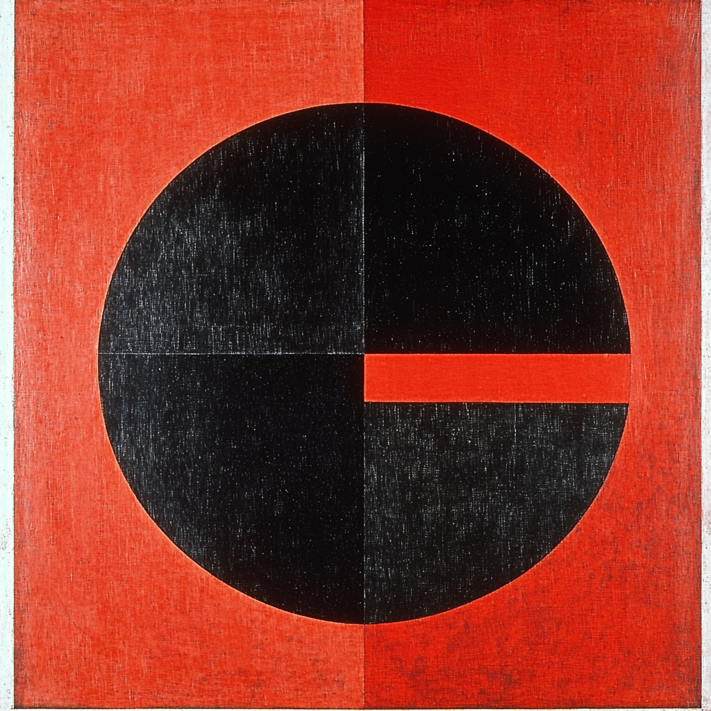 Kazimir Malevich Inspired Primal Geometry Paint By Color