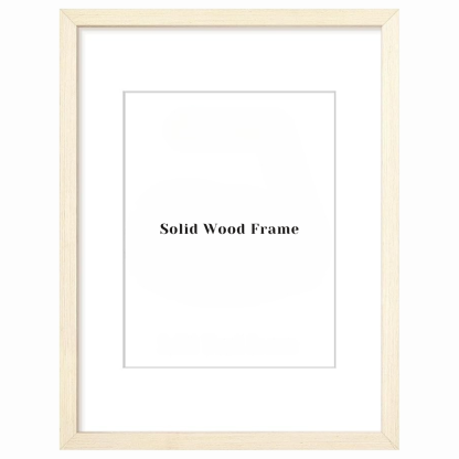 Natural Solid Wooden Picture Frame