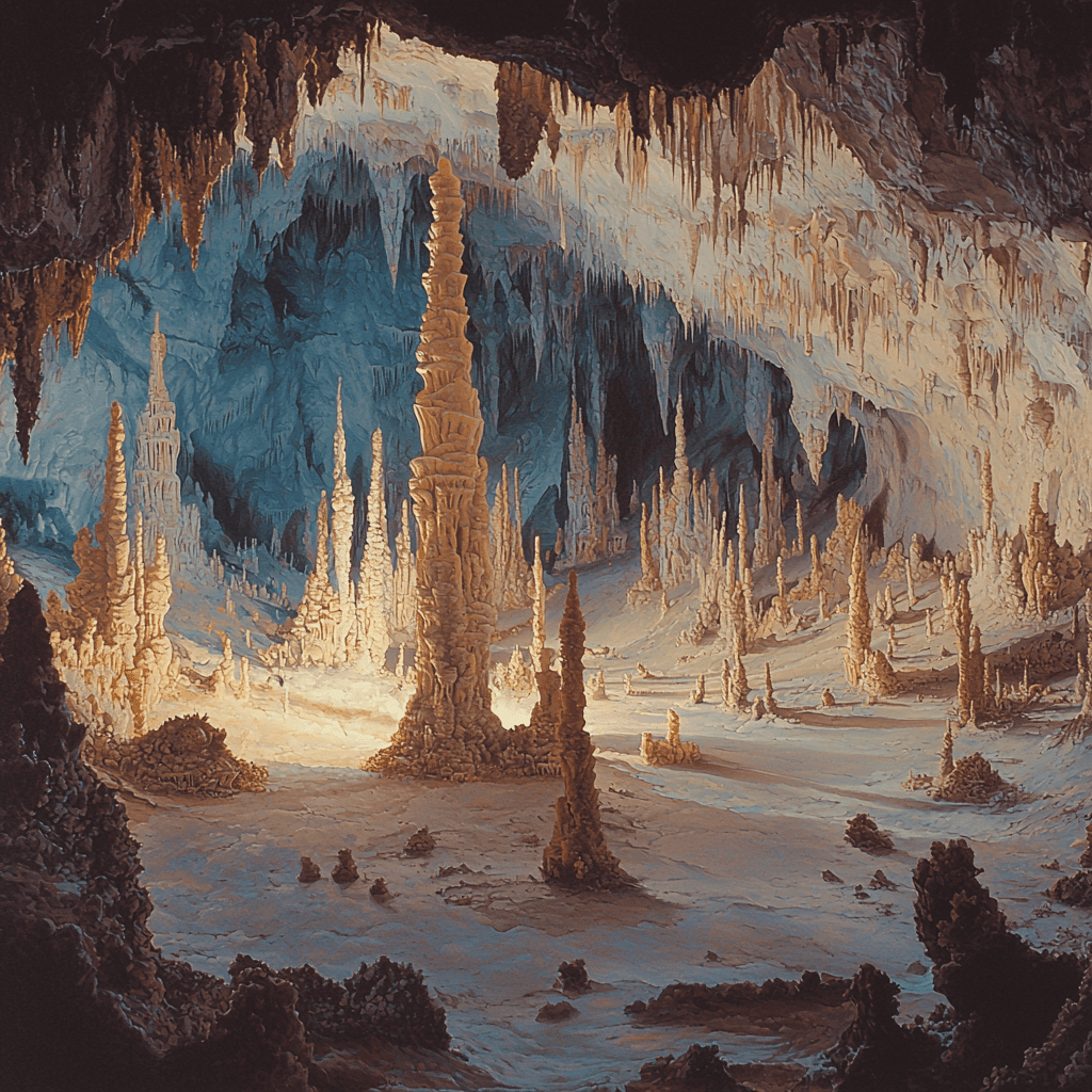 Carlsbad Caverns National Park - New Mexico, USA Number Painting