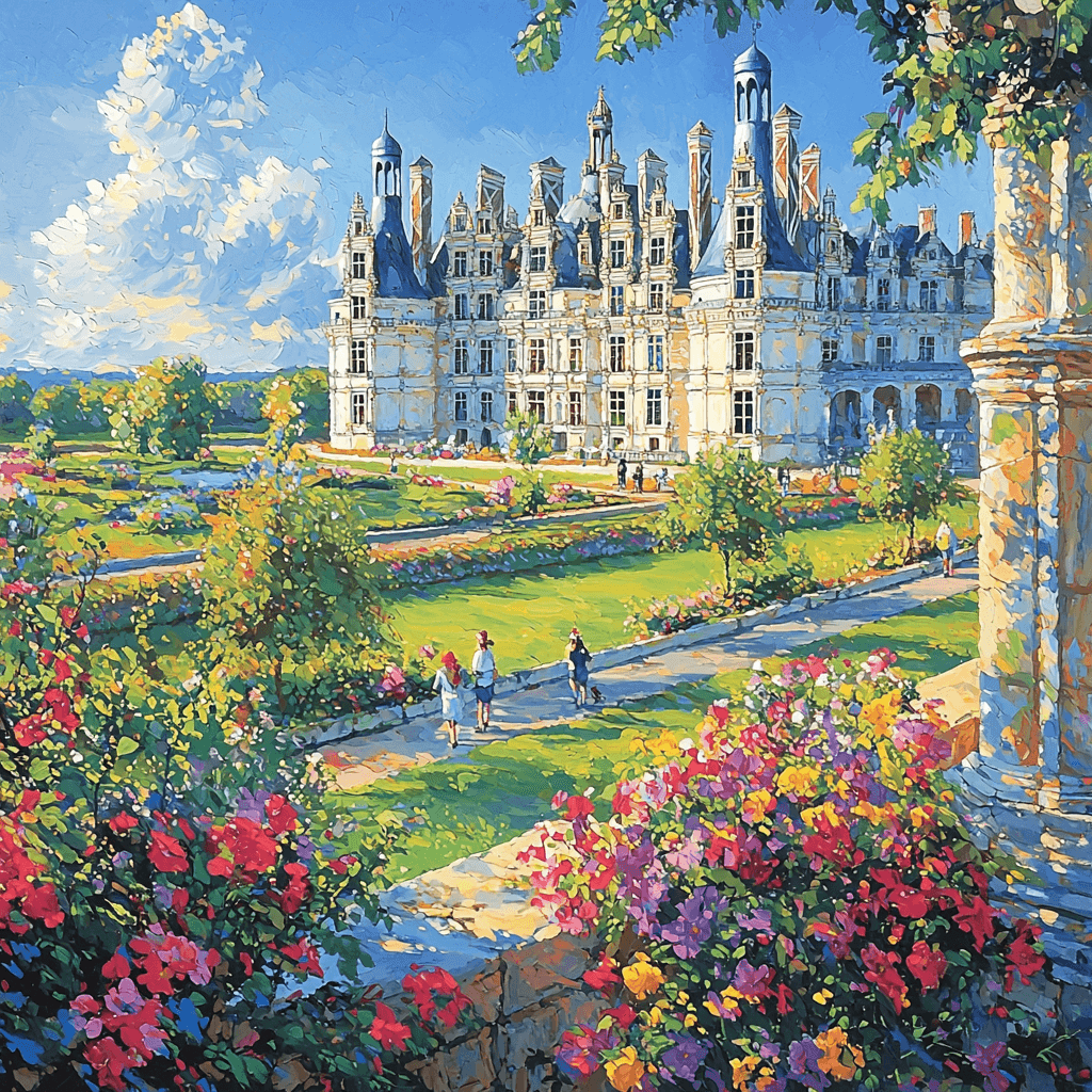 Château De Chambord Paint By Number