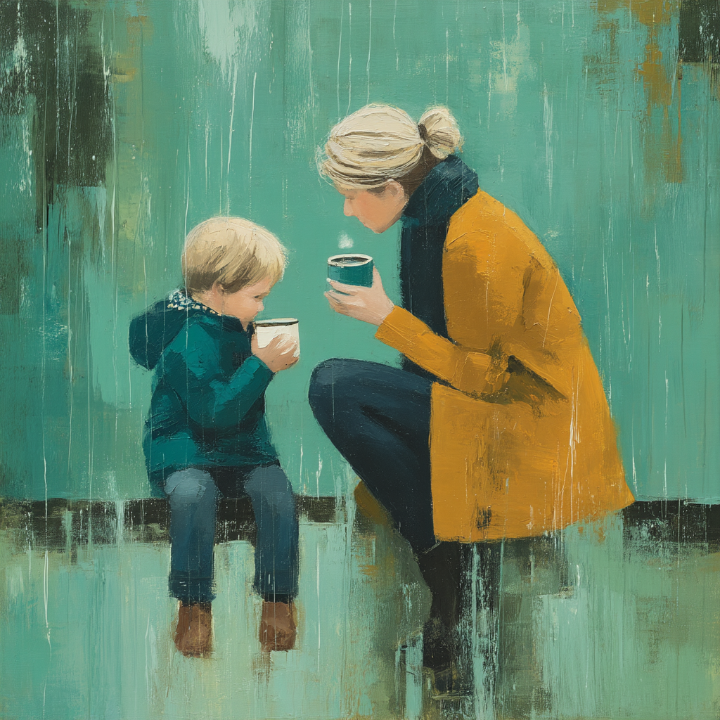 A Cozy Moment Paint By Numbers Kits