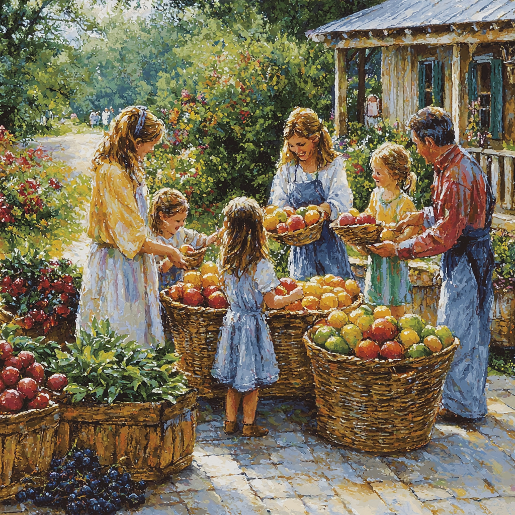 Harvest Time Together Paint By Number