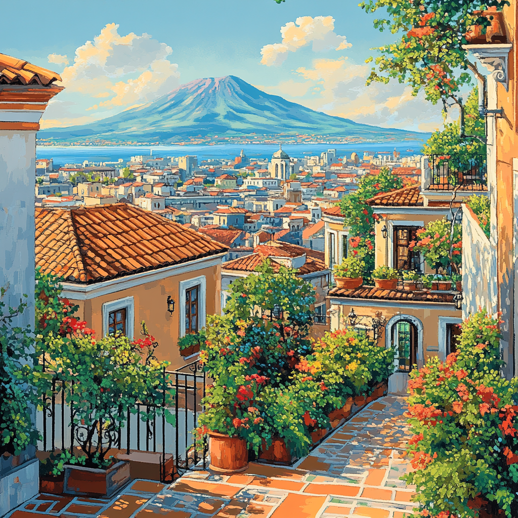 Rooftop Gardens Of Mexico City Centro Historico Mexico Painting by numbers kit