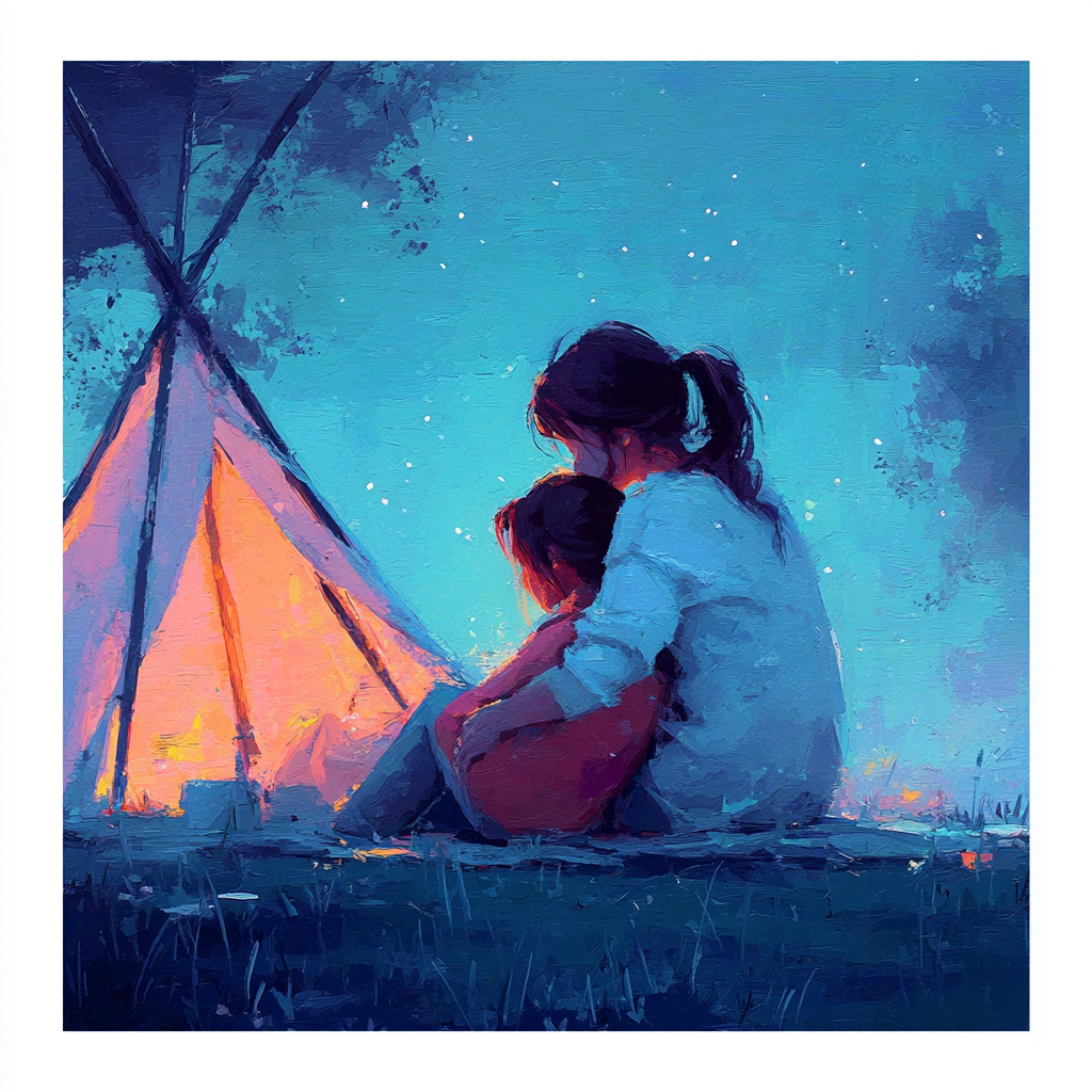 Moments Of Tenderness Painting Number Kit