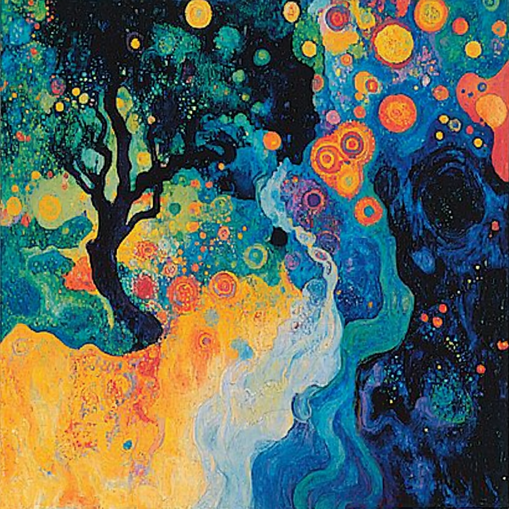 Max Ernst Inspired Kaleidoscope Of Illusions Paint By Numbers