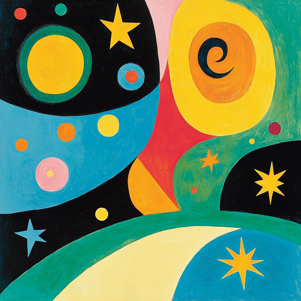 Joan Miró Inspired The Spirit Of Imagination DIY Paint By Numbers