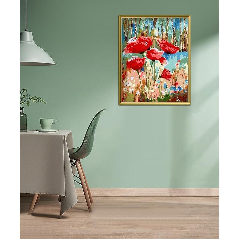 Paint By Numbers Kit Black Cat Canvas Art