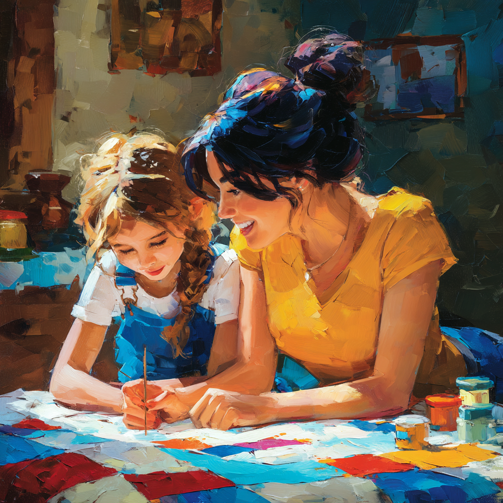 Timeless Quilt Of Memories Number Painting