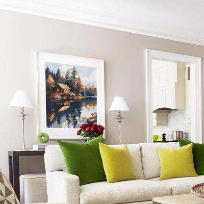 Paint By Numbers Acrylic Kit On Canvas For Art Enthusiasts