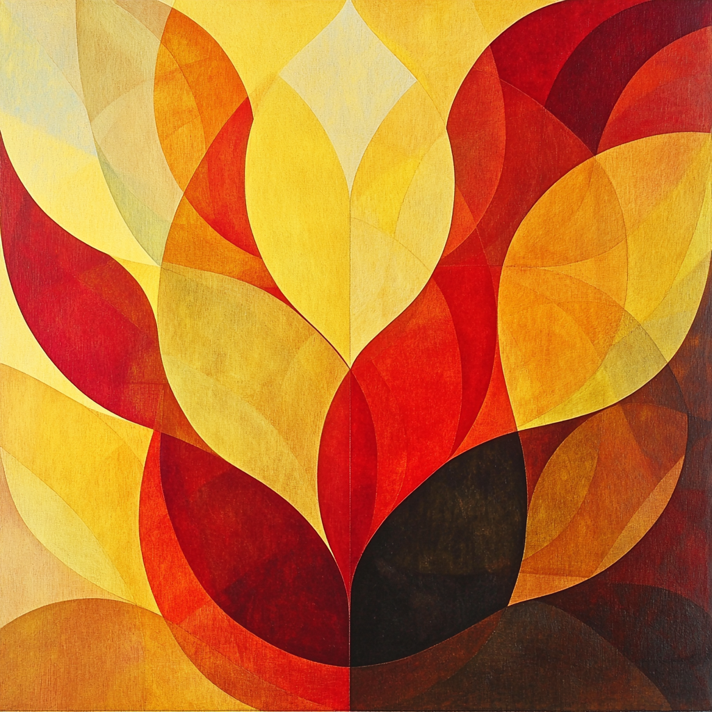 Nandalal Bose Inspired Solstice Glow Paint By Color