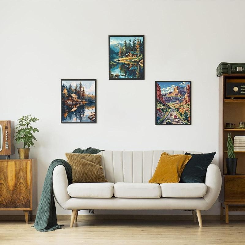 Paint By Numbers Acrylic Kit On Canvas For Art Enthusiasts