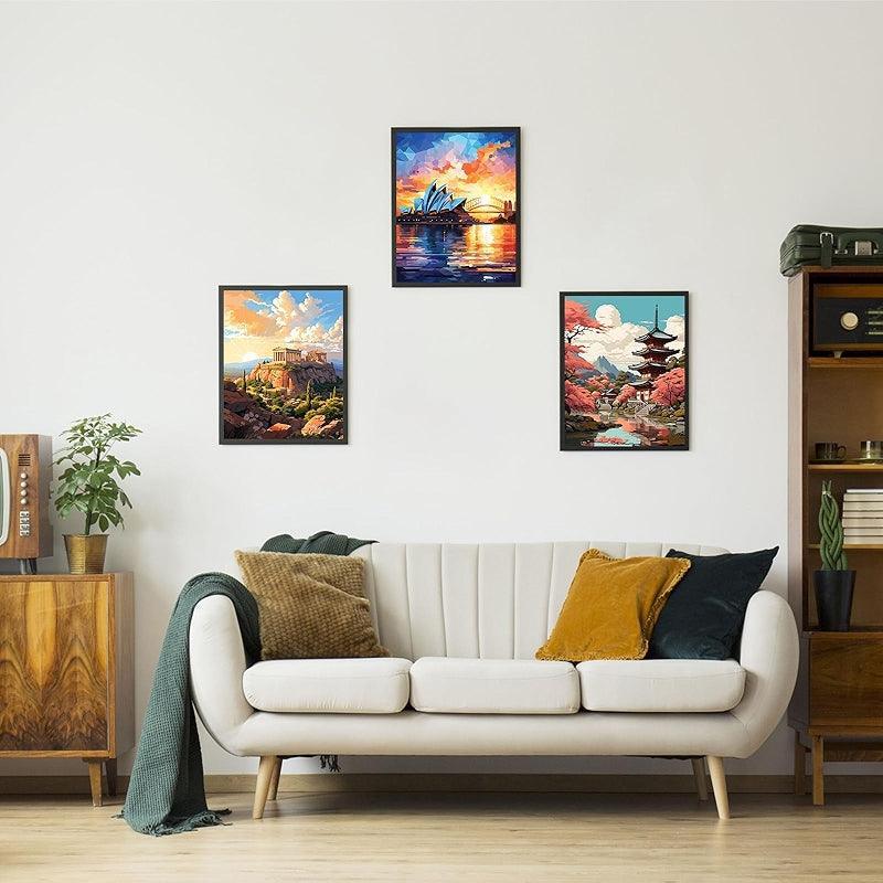 Paint By Numbers Acrylic Kit On Canvas For Art Enthusiasts