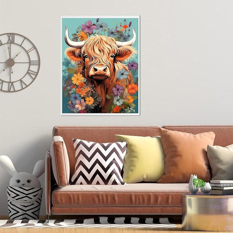 Skull Paint By Numbers For Adults DIY Oil Painting On Canvas