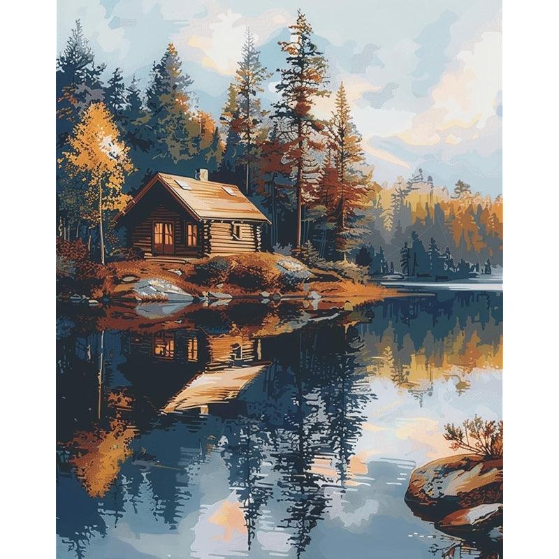 Paint By Numbers Acrylic Kit On Canvas For Art Enthusiasts