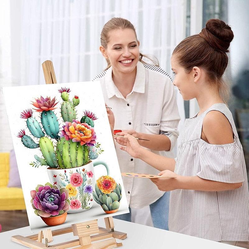 Paint By Numbers Kit For Adults And Beginners Acrylic Mushroom