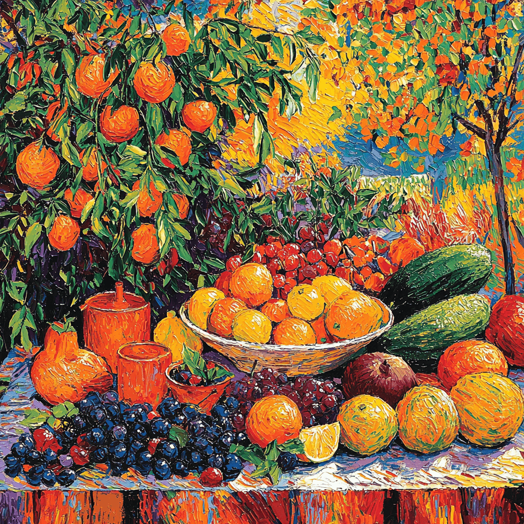 Vincent Van Gogh Inspired Vibrant Harvest Paint By Numbers Kits