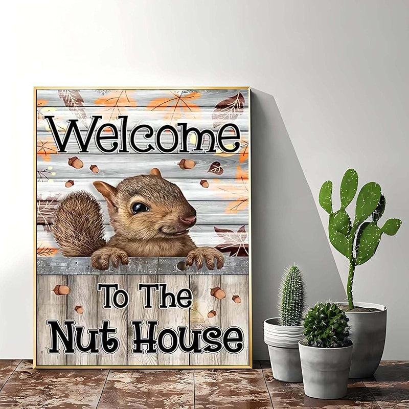 5D Diamond Painting Kit Halloween Skull Eagle Art