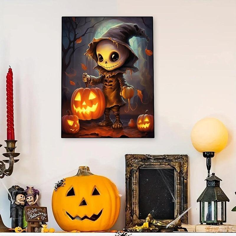 Halloween Diamond Art Kit 5D Gem Painting For Home Decor