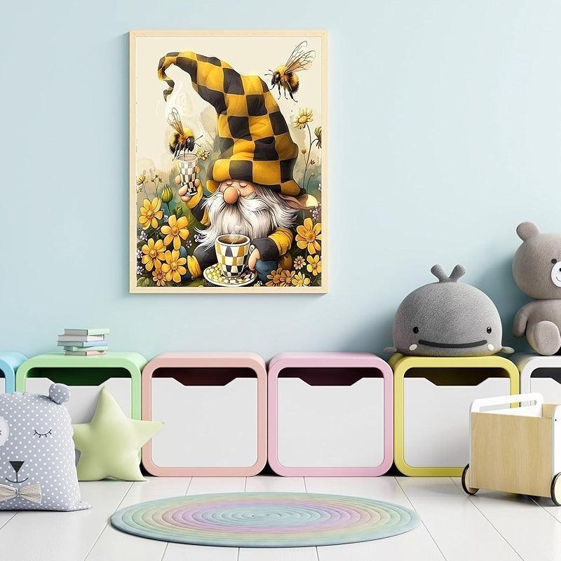 Diamond Painting Kit With Curly Hair Dolls Art