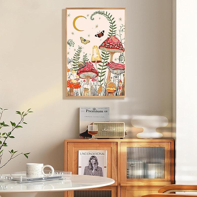 Paint By Numbers Kit For All Ages With Wooden Frame