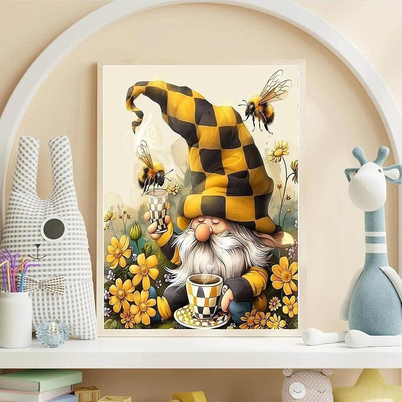 Diamond Painting Kit With Curly Hair Dolls Art