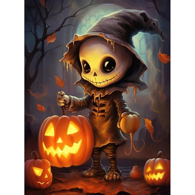 Halloween Diamond Art Kit 5D Gem Painting For Home Decor