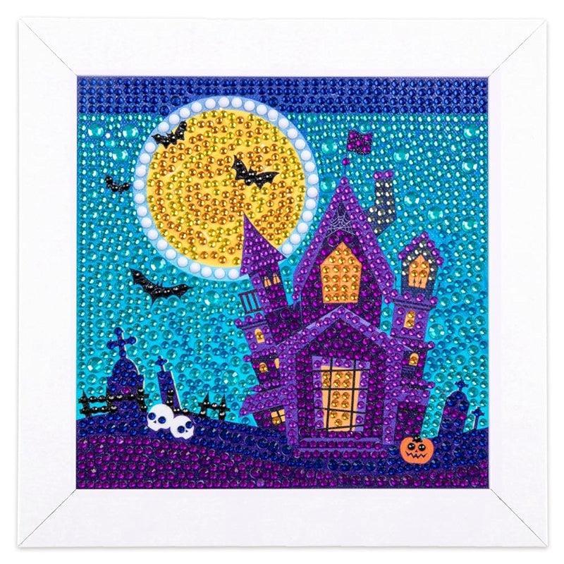 Diamond Art Kit With Wooden Frame For Crafting