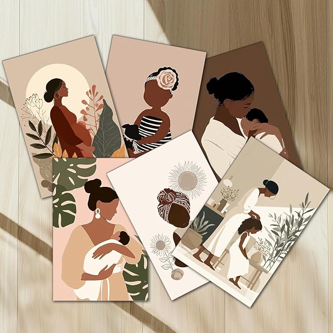 Artwork For Adults 6 Pack Mothers Day Paint by Numbers DIY Painting Kit