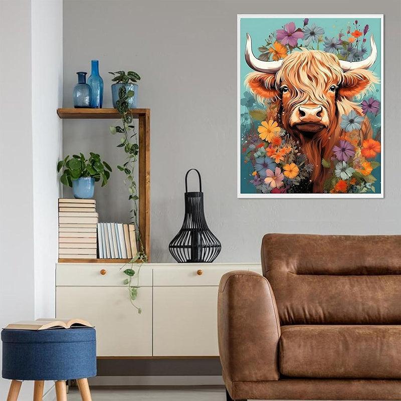 Skull Paint By Numbers For Adults DIY Oil Painting On Canvas