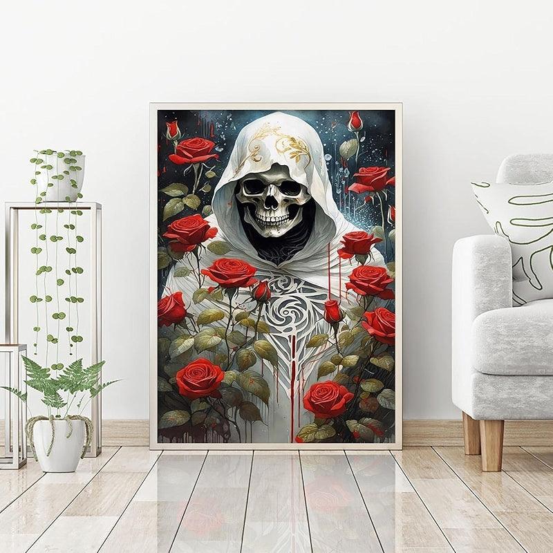 Skeleton Diamond Painting Kit For Home Decor
