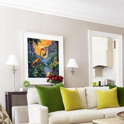 Paint By Numbers Acrylic Kit On Canvas For Art Enthusiasts