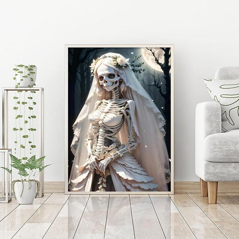 DIY Halloween Diamond Painting Kit Full Round Drill Mosaic Art