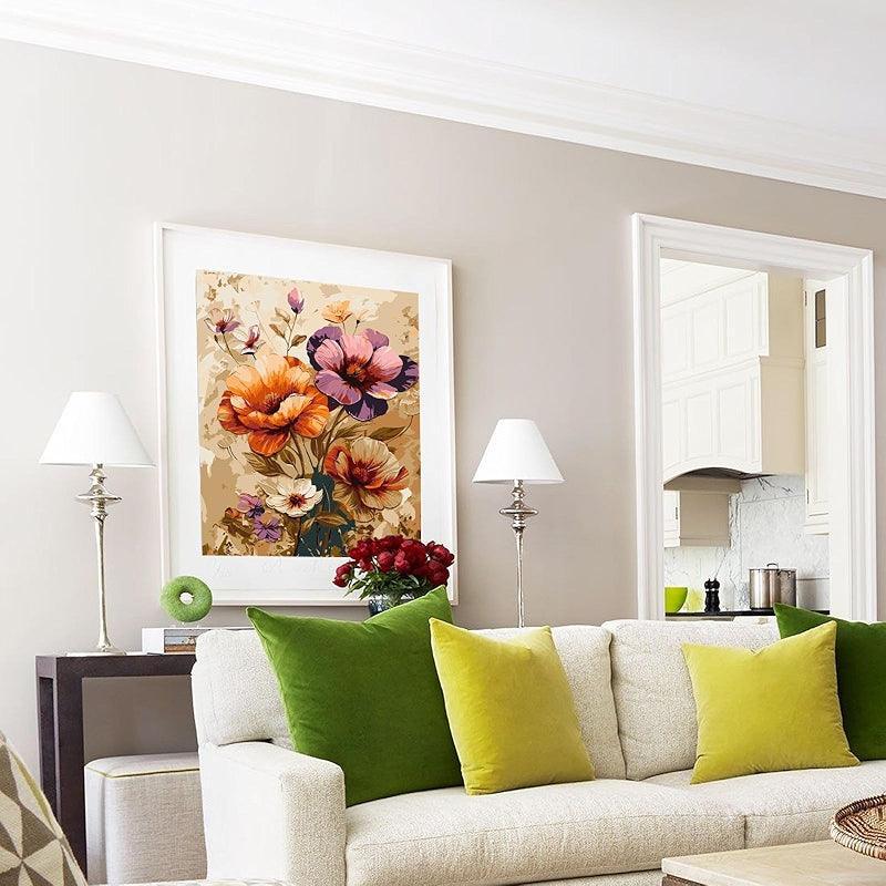 Paint By Numbers Acrylic Kit On Canvas For Art Enthusiasts