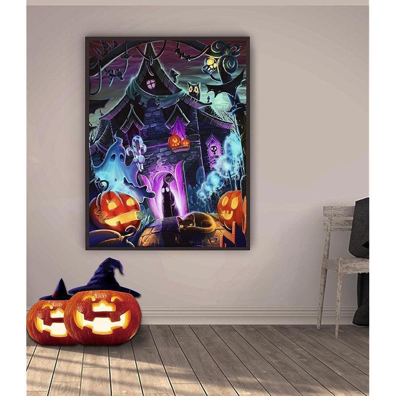 Halloween Diamond Art Kit For Home Wall Decor