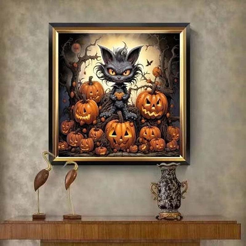 5D Diamond Painting Kit Halloween Skull Eagle Art