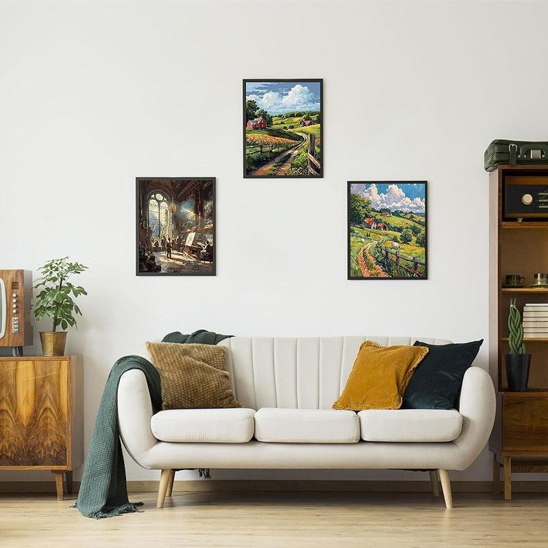 Paint By Numbers Acrylic Kit On Canvas For Art Enthusiasts