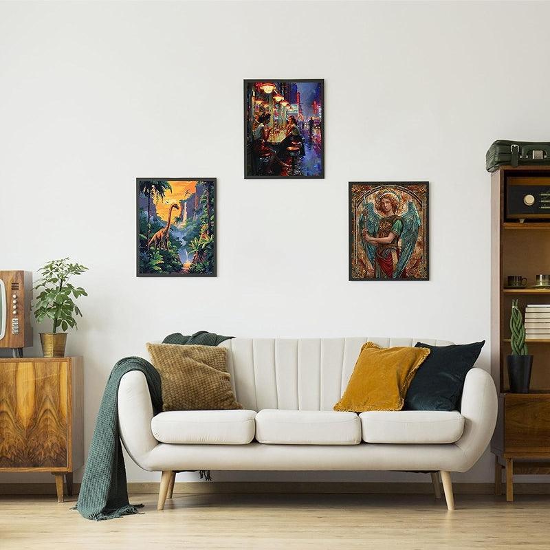 Paint By Numbers Acrylic Kit On Canvas For Art Enthusiasts