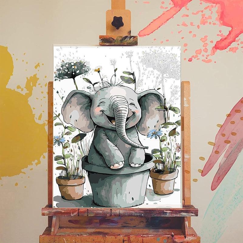 Skull Paint By Numbers For Adults DIY Oil Painting On Canvas