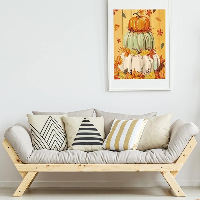 Fall Pumpkin Paint by Numbers